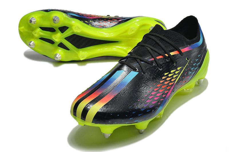 Chuteira Campo Adidas Speedportal.1 SG - Trava Mista  Elite + Brindes Exclusivos