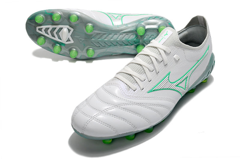 Chuteira Campo Mizuno Morelia Neo 2 FG Elite + Brindes Exclusivos