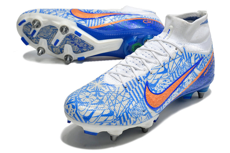 Chuteira Campo Nike Air Zoom Mercurial Superfly 9 SG - Trava Mista Elite + Brindes Exclusivos