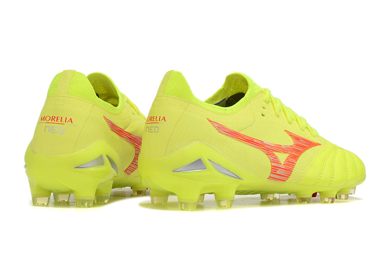 Chuteira Campo Mizuno Morelia Neo 4 FG Elite + Brindes Exclusivos