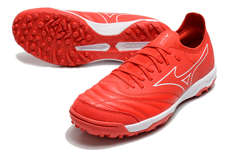 Chuteira Society Mizuno Morelia TF Elite + Brindes Exclusivos