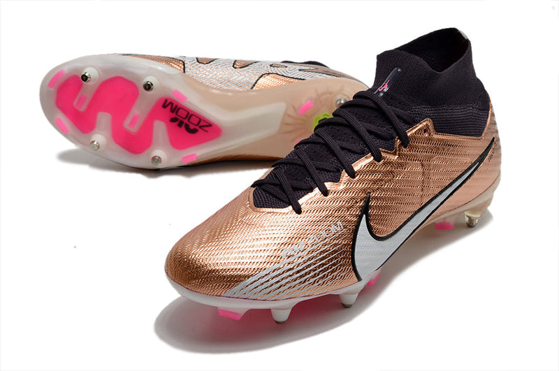 Chuteira Campo Nike Air Zoom Mercurial Superfly 9 SG Elite + Brindes Exclusivos